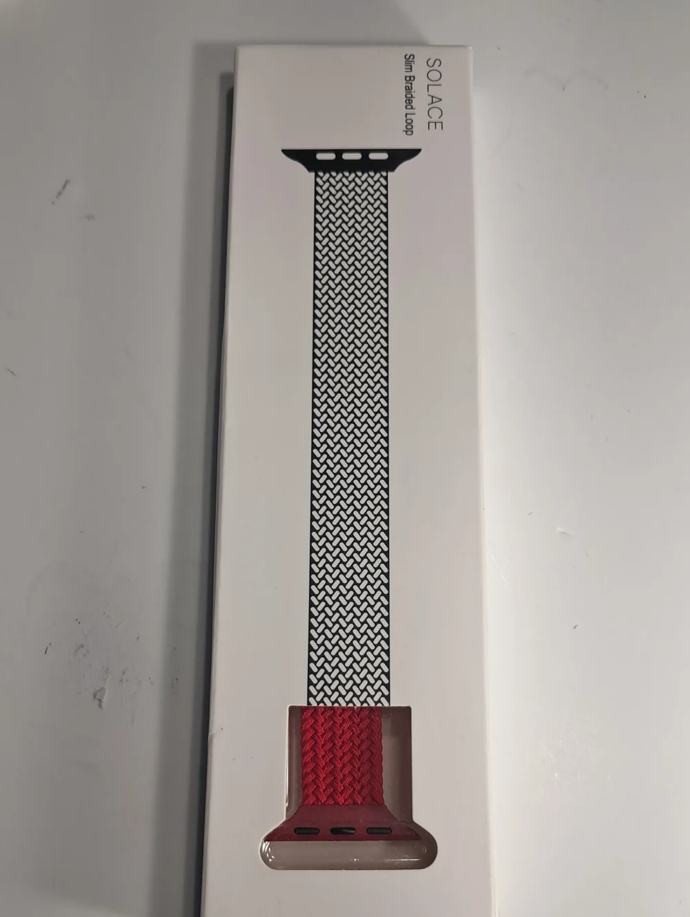 Solace Slim Imperium Loop for Apple Smart Watch Band - Red
